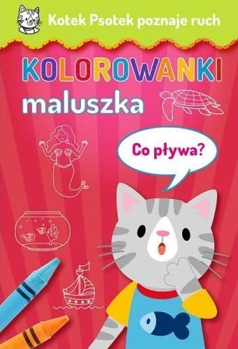 Kotek Psotek poznaje ruch. Co pływa?