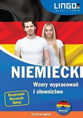 Niemiecki wzory wypracowań i słownictwo + CD, Beata Czerwiakowska
