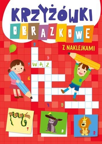Krzyżówki obrazkowe z naklejkami
