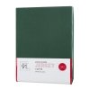 Prześcieradło jersey z gumką 120x200 cm z bawełny kolor ciemny zielony 125 g/m2 Design 91