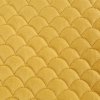 Narzuta dekoracyjna 220x240 Ariel musztardowa welurowa Eurofirany