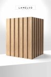 Lamele ścienne Olmo 12,2cm x 270cm - Dąb Złoty II - Lamelio