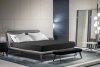 Prześcieradło jersey z gumką 140x200 cm z bawełny kolor czarny 125 g/m2 Design 91 