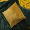 DESIGN 91 Koc CINDY 2 miękki i miły w dotyku z wytłaczanym wzorem w kosteczkę 200x220 cm Ceglany