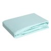 Prześcieradło jersey z gumką 140x200 cm z bawełny kolor miętowy 125 g/m2 Design 91 