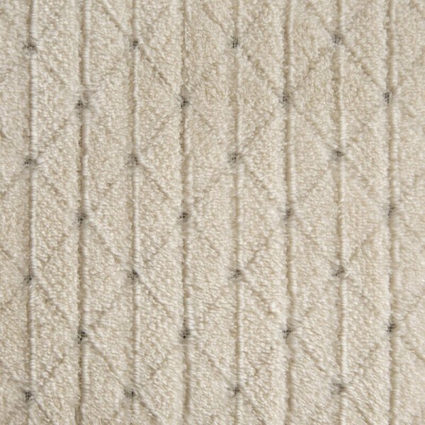 DESIGN 91 Koc CINDY 4 miękki i miły w dotyku z wytłaczanym wzorem 170x210 cm Beżowy