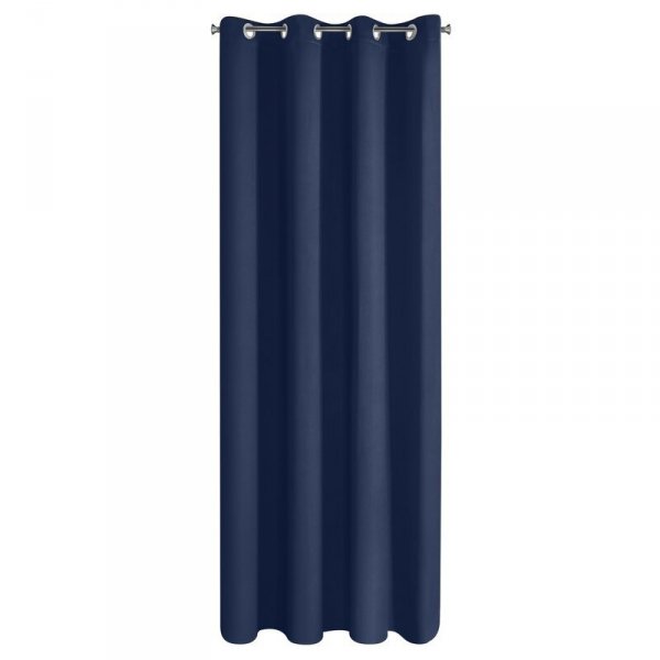 ZASŁONA GOTOWA D91 PARISA 140 X 250 CM GRANATOWY