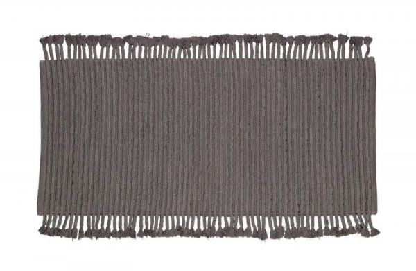 Dywan Mink bawełniany antracytowy 70x140cm