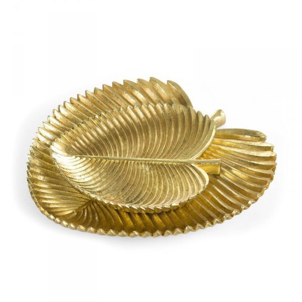 PATERA DEKORACYJNA FEMI (04) 19 X 19 X 2 CM ZŁOTY