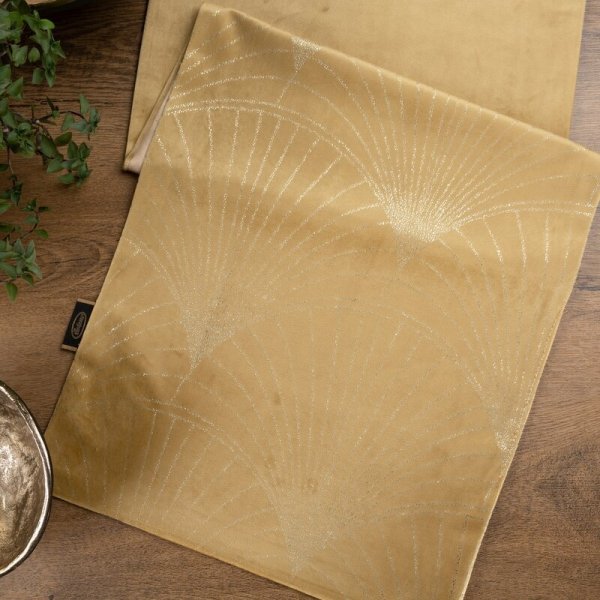 OBRUS BLINK 14 35 X 140 CM MIODOWY