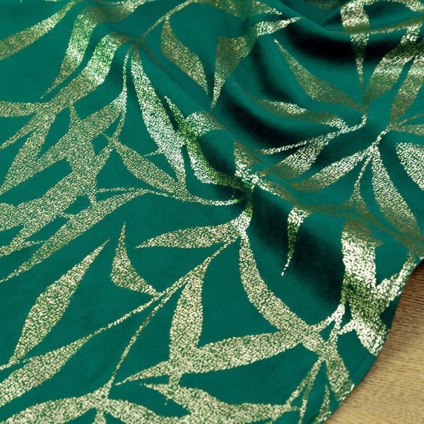 OBRUS BLINK 15 35 X 140 CM CIEMNOZIELONY