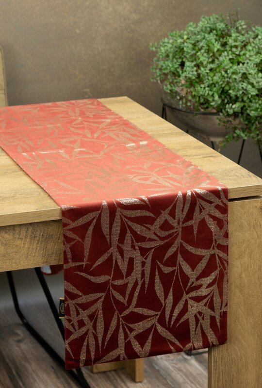 OBRUS BLINK 15 35 X 140 CM CEGLASTY