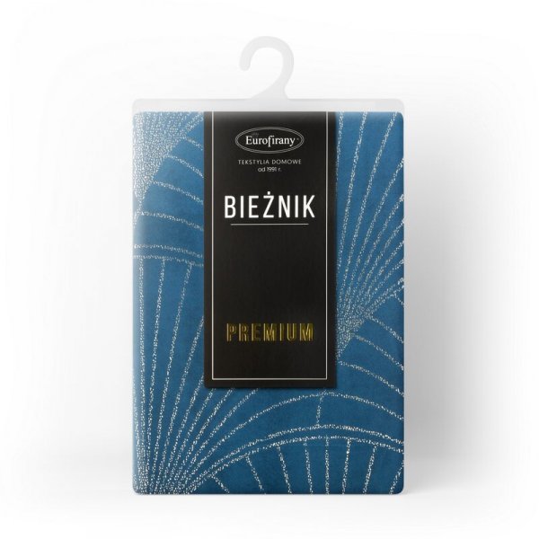 OBRUS BLINK 14 35 X 220 CM GRANATOWY