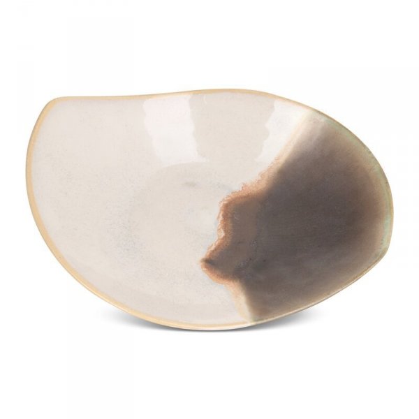 PATERA DEKORACYJNA KATIA (01) 28 X 23 X 6 CM KREMOWY