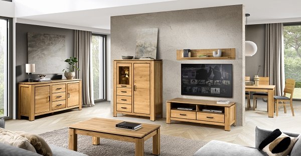 Stolik dębowy typ 40 N 120x70 Faro II - Dekort 