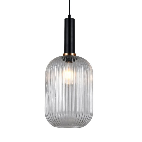 Lampa Antiola - PND-5588-1L-BK+CL - Italux