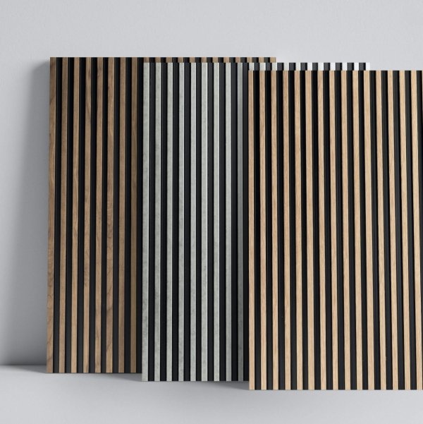Lamele ścienne Asti 12,2cm x 270cm - Dąb Craft - Lamelio