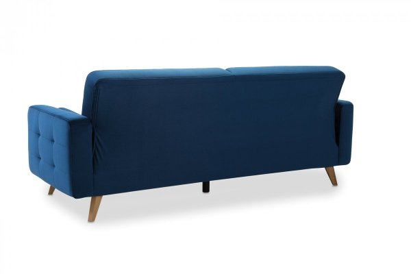 Sofa z funkcją spania 3F - Nova Granat