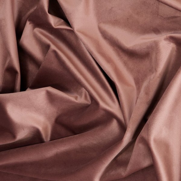 PIERRE CARDIN zasłona SIBEL z miękkiego i delikatnego welwetu, 140x270cm ciemny róż 