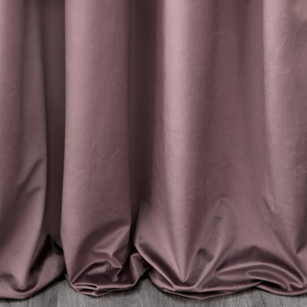 PIERRE CARDIN zasłona SIBEL z miękkiego i delikatnego welwetu, 140x270cm pudrowy róż