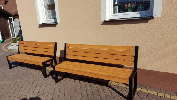 Ławka z oparciem LOFT ZO