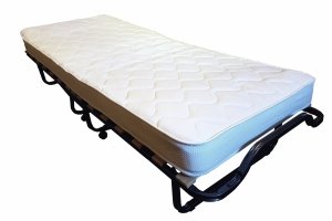 200x80 Komfortowe Łóżko składane  LUXOR  materac Premium o grubości ok 13 cm .