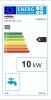 Camino 4 SLIM żeliwny kocioł na pellet z podajnikiem o mocy 10 KW ecoTOUCH 860  TOUCH T4 Separate