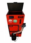 Camino 4 Slim - żeliwny kocioł na pellet z podajnikiem o mocy 10 KW EcoMax 920 simTOUCH ST4 Seperate