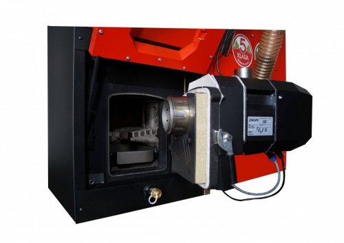 Camino 4 żeliwny kocioł na pellet z podajnikiem o mocy 15 KW ecoTOUCH860 TOUCH T4 EcoDesign