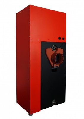 Camino 4 SLIM żeliwny kocioł na pellet z podajnikiem o mocy 17 KW ecoMax 361 simTOUCH ST4 Seperate