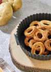  Silikonowa Forma Koszyk wkład do AirFryer Frytkownicy Beztłuszczowej 20x20