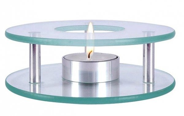 PODGRZEWACZ SZKLANY PODSTAWKA DO DZBANKA TEALIGHT