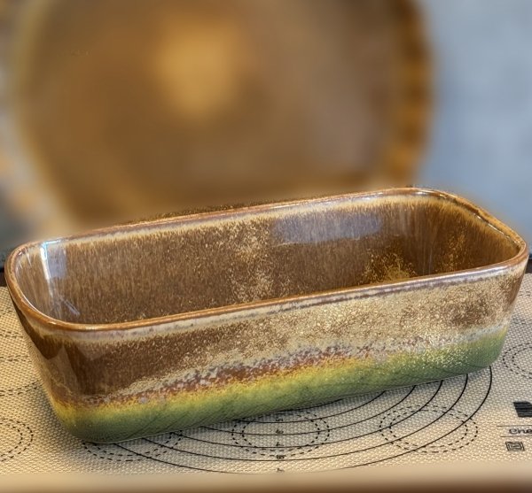  FORMA ceramiczna do pieczenia chleba naczynie keks do zapiekania