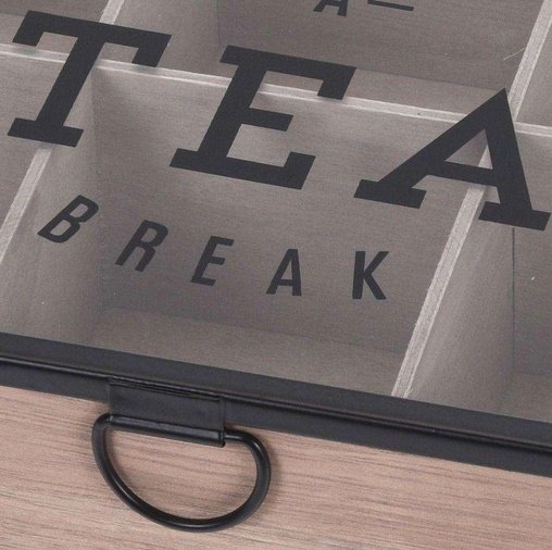 PUDEŁKO ORGANIZER pojemnik na herbatę HERBACIARKA OUTLET