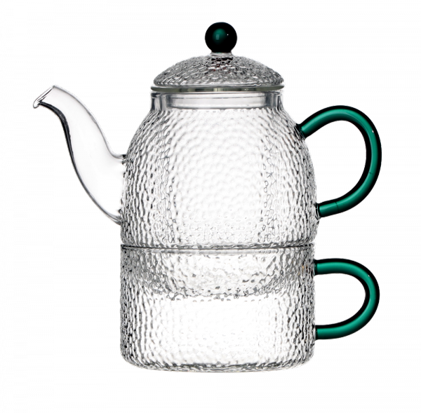 CZAJNIK ZAPARZACZ dzbanek z FILIŻANKĄ ZESTAW DO HERBATY 0,5L na prezent