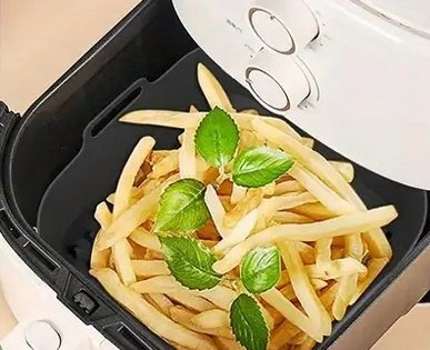 Silikonowa Forma Koszyk wkład do AirFryer Frytkownicy Beztłuszczowej 20x20