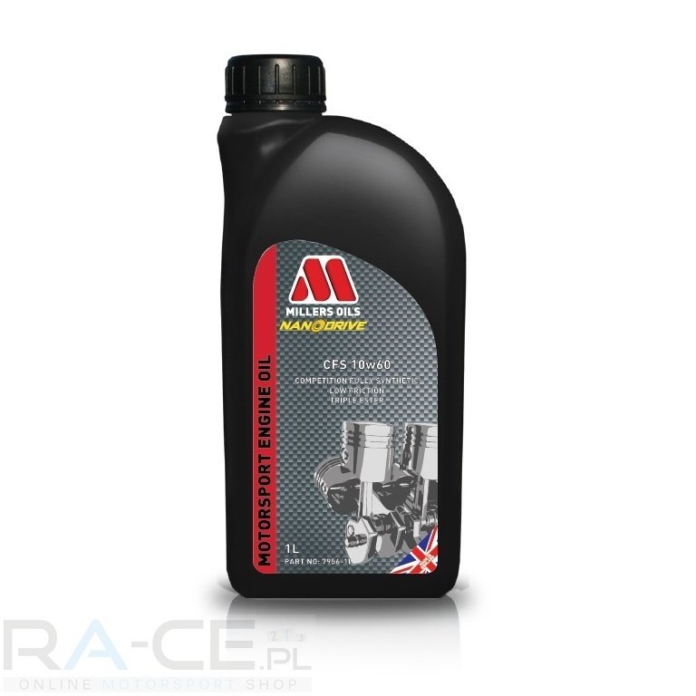 Olej silnikowy Millers Motorsport CFS 10W60, 1 litr