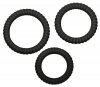 PIERŚCIEŃ LUST 3 COCK RINGS BLACK