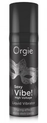 ŻEL STYMULUJĄCY SEXY VIBE! HIGH VOLTAGE - LIQUID VIBRATOR 15 ML