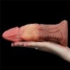 KOREK ANALNY 7.0'' DUAL LAYERED PLATINUM SILICONE PLUG