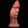 KOREK ANALNY 7.0'' DUAL LAYERED PLATINUM SILICONE PLUG