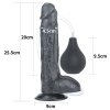 DILDO 10'' SQUIRT EXTREME DILDO – BLACK