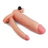 PRZEDŁUŻKA Z WIBRACJĄ ADD 3 VIBRATING DOUBLE PENIS SLEEVE