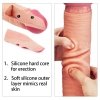 DILDO 12 DUAL LAYERED PLATINUM SILICONE COCK
