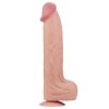 14'' KING SIZED SLIDING SKIN DUAL LAYER DONG