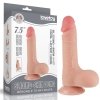 DILDO 7.5'' SLIDING SKIN DUAL LAYER DONG FLESH