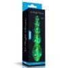 DILDO GLOW-IN-THE-DARK TWILIGHT GLEAM GLASS