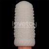 MASTURBATOR KNIGHTS RING VIBRATING DUAL PURPOSE SLEEVE-DRIP