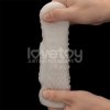 MASTURBATOR KNIGHTS RING VIBRATING DUAL PURPOSE SLEEVE-DRIP
