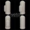 MASTURBATOR KNIGHTS RING VIBRATING DUAL PURPOSE SLEEVE-WAVY